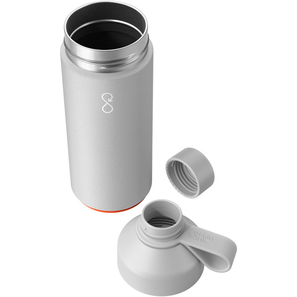 Garrafa isolada a vácuo de 1000 ml "Big Ocean Bottle" - Cinzento pedra