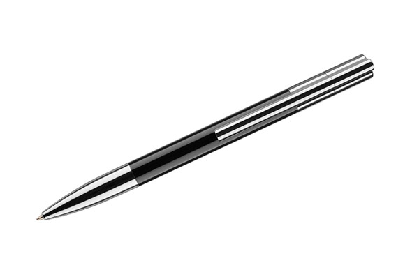 Ball pen with USB flash drive 8 GB BRAINY - black