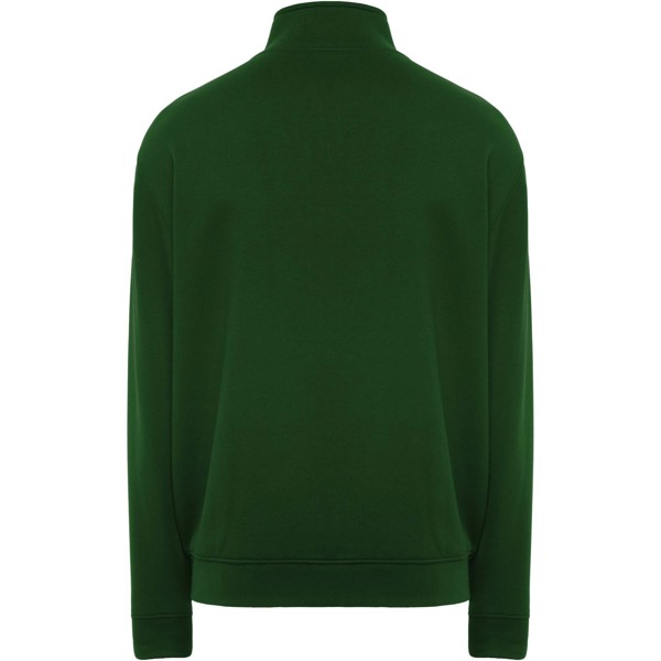 Maglione unisex con cerniera intera Ulan - Verde bottiglia / M