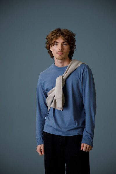 Cottover Gots T-shirt LS Relaxed black XXS
