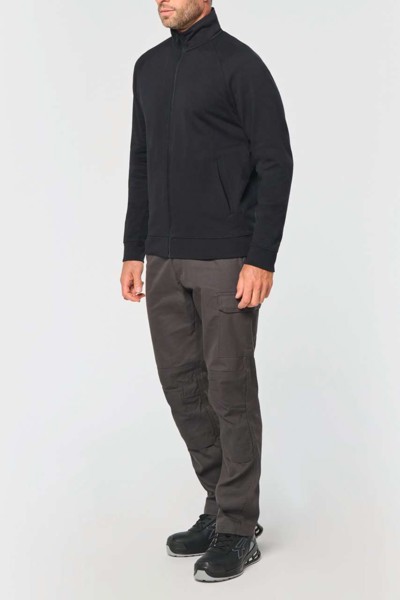 Unisex Cotton Cadet Jacket - Black / M