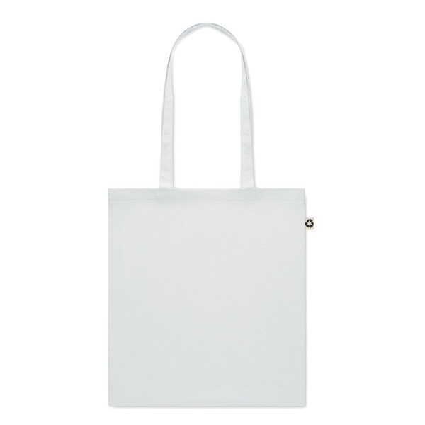 Recycled cotton shopping bag Zoco Colour - White