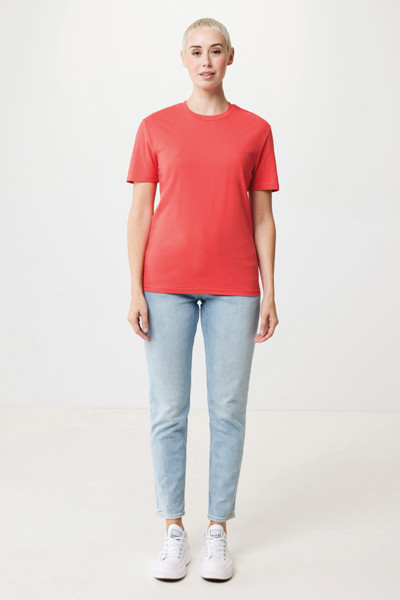 T-shirt en coton recyclé Iqoniq Bryce - Luscious Red / XL