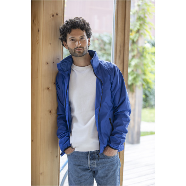Dinlas men's lightweight jacket - Solid Black / XL