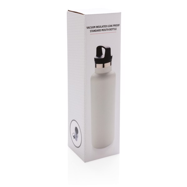 Bouteille isotherme à goulot standard - Blanc Cassé