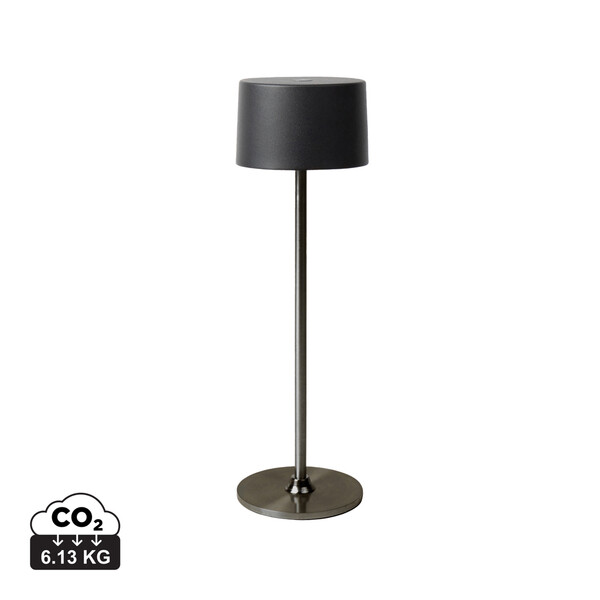 Vinga Nauro table lamp, USB-C, 20h runtime - Anthracite