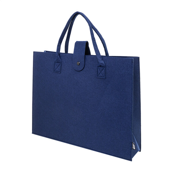 Torba na zakupy RPET Refelt Shop Lux - Ciemnoniebieski