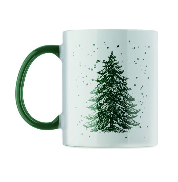 Caneca de cerâmica 300ml Festimug - Verde