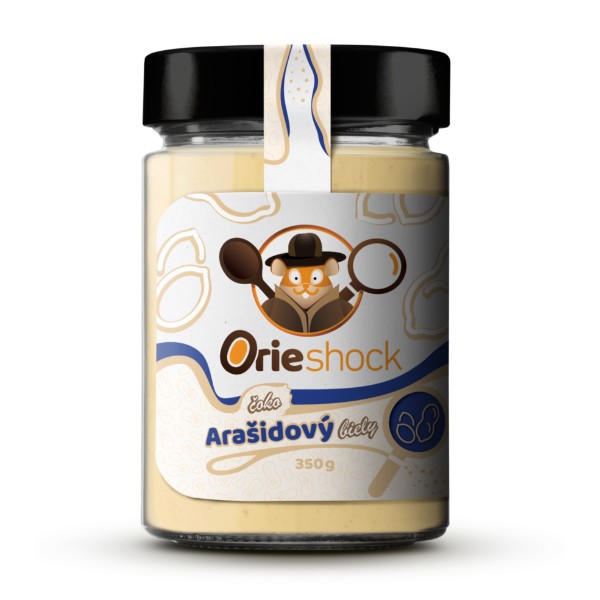 Orieshock Čoko Arašidový Biely 350g krém