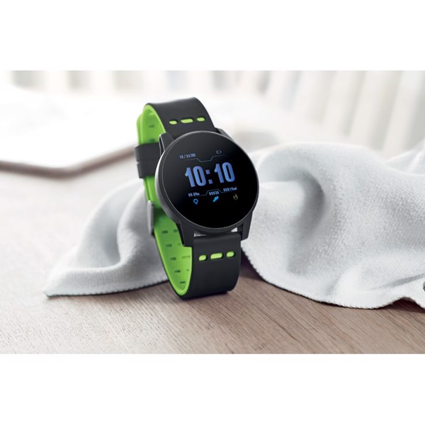 Train Watch smart watch, 180 mAh, IPX7 - Grey