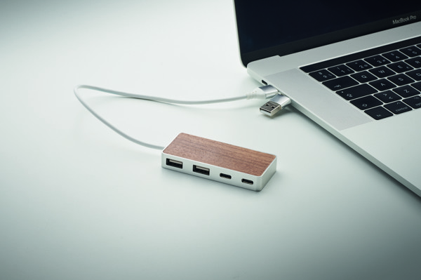 USB hub 4 ports 27,5 cm Ubah
