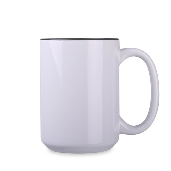 Sublimation mug ceramic, 440g - Black