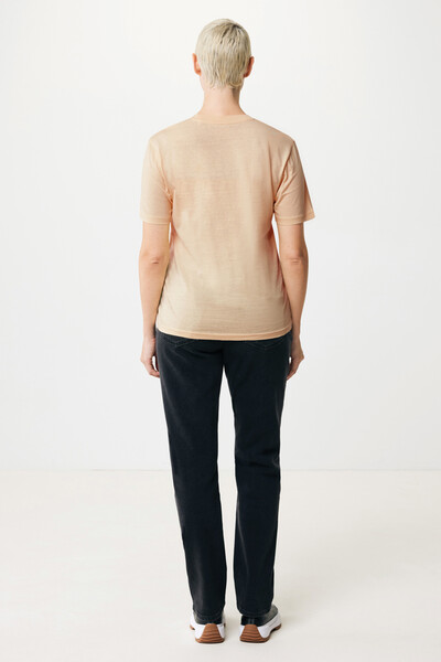 Iqoniq Sierra lightweight recycled cotton t-shirt - Peach Nectar / XXXL