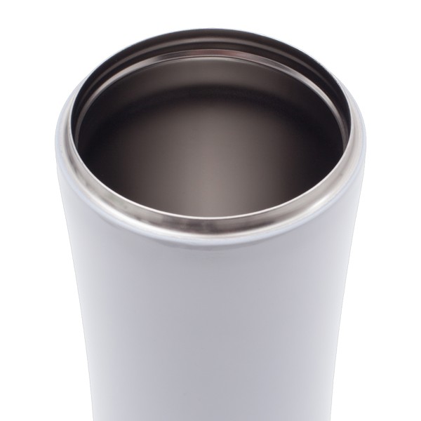 430 ml Telescope thermal mug - White / Green