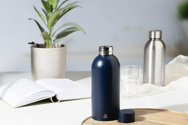 Bouteille en RSS Pumono - Bleu Foncé