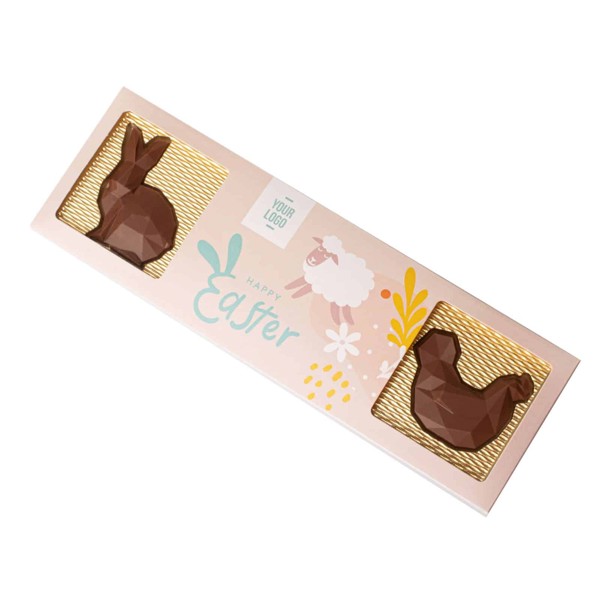 Set chocolade paasboerderij