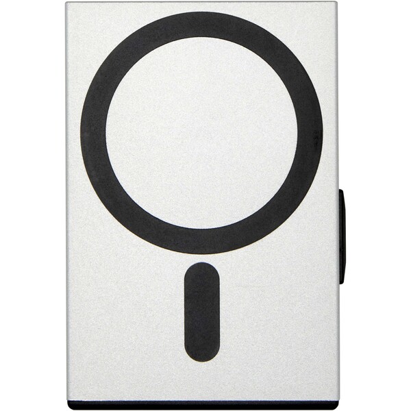 SMART RCS magnetic RFID card holder - Silver