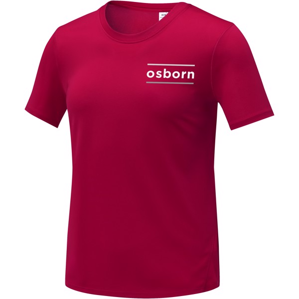 T-shirt Kratos à manches courtes cool fit pour femme - Rouge / L