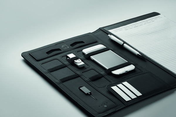 A4 folder w/wireless charger5W Smartfolder