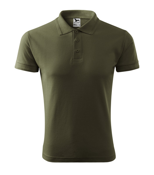 Polokošile Pánská Malfini® Pique Polo - Military / 2XL