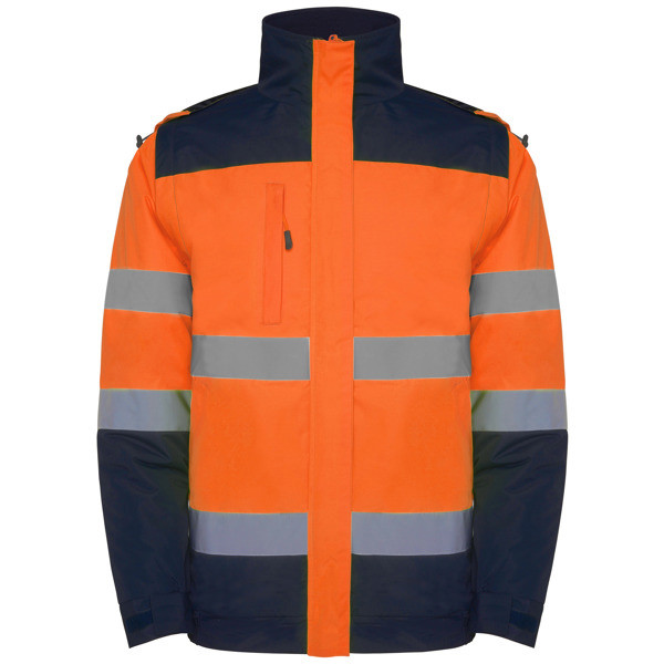 Av Epsylon Parka - Navy / Orange Fluor / 4XL