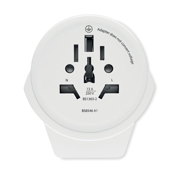 Skross travel adapter with USB Type-A, 12W