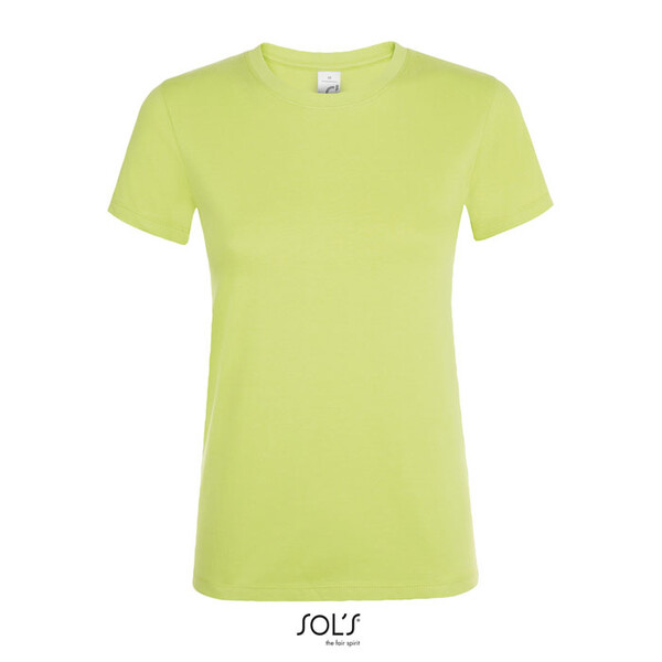REGENT T-SHIRT SENHORA 150g Regent Women - Apple GreenXL