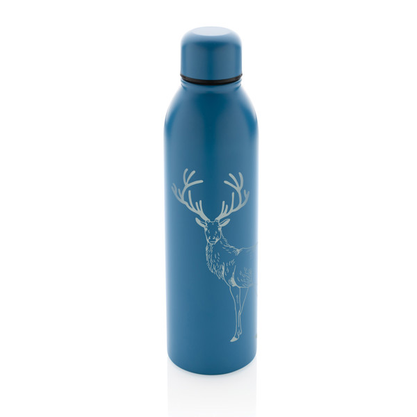 Termo lahev z RCS recyklované oceli 500ml - Modrá
