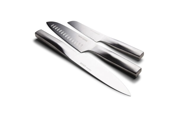 Orrefors Jernverk Knife Set Steel 3pack