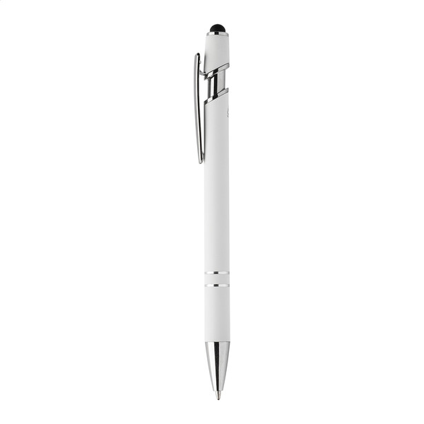 Touch Ballpoint Pen Tonnel Soft - White