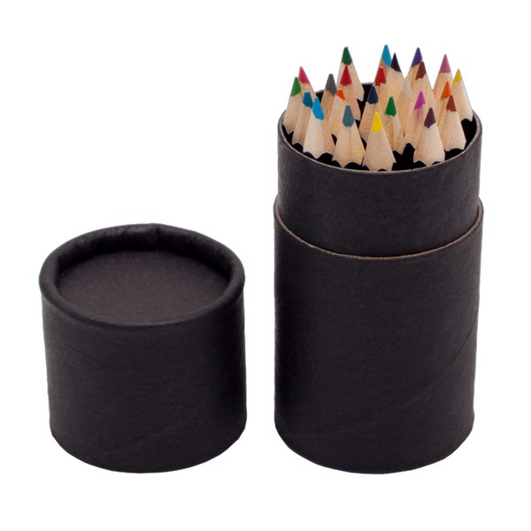 24 crayon set in tube