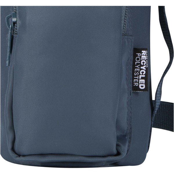 Sac porte-bouteille Trip Aware™ de 2 L en matériaux recyclés - Bleu hale
