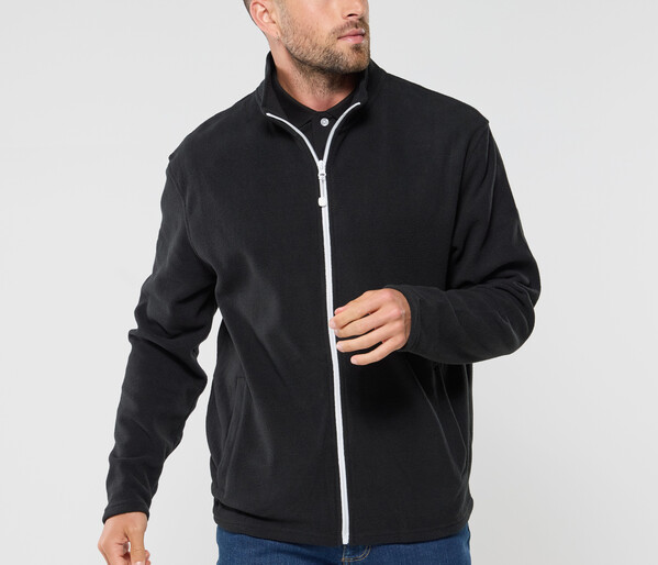 Veste micropolaire homme - GREY / 4XL