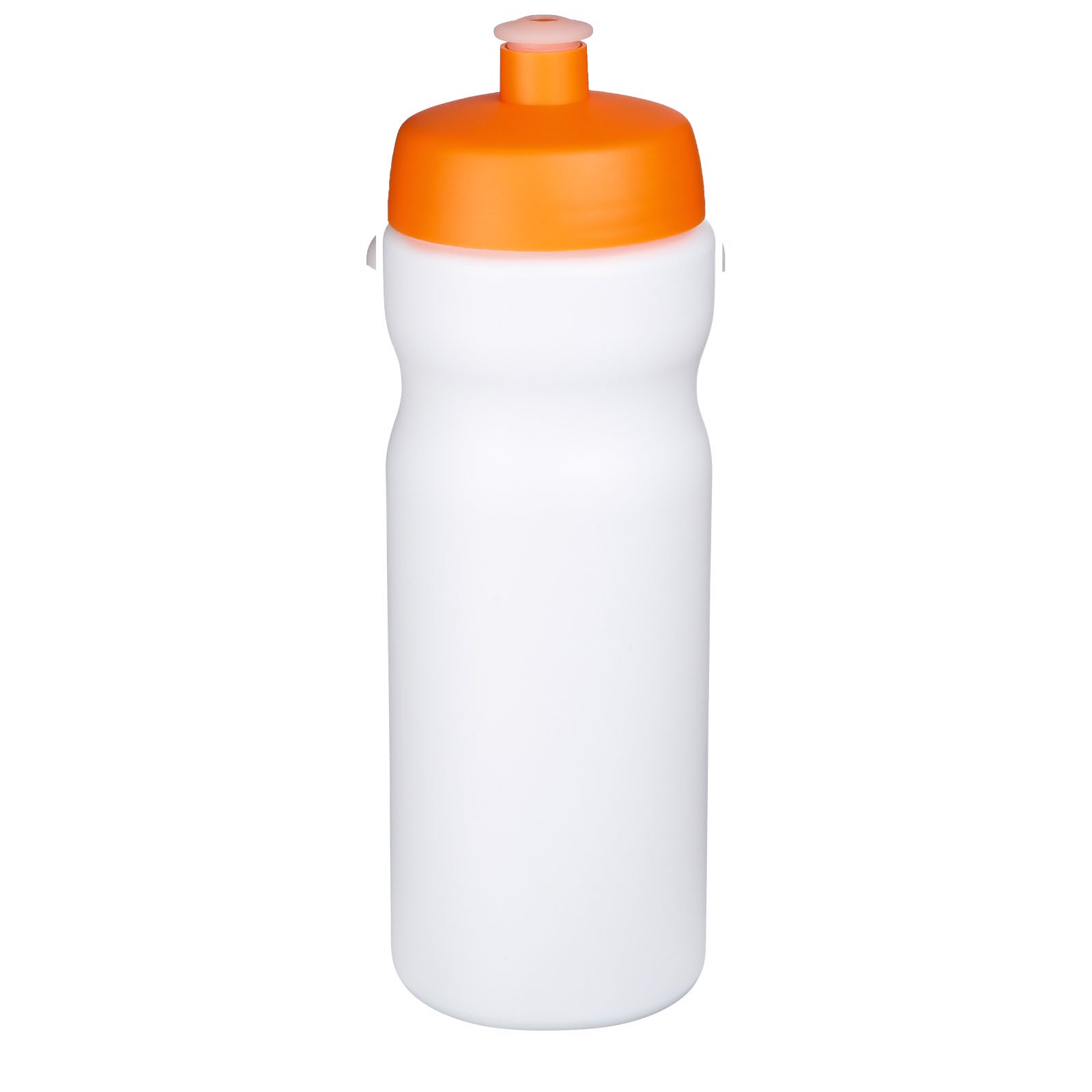Bidon Baseline® Plus o pojemności 650 ml - Biały / Pomarańczowy