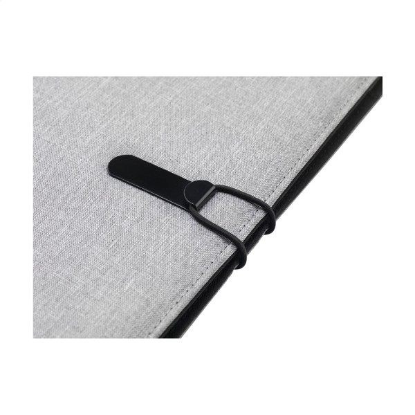 Quest Portfolio RCS RPET A4  porte-documents - Gris