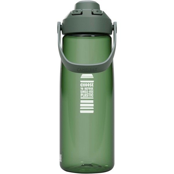Camelbak® Thrive Chug 740 ml Tritan Renew Trinkflasche mit Schraubverschluss - waldgrün