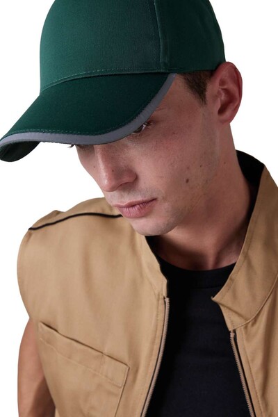 5-Panel Polyester Cap - White
