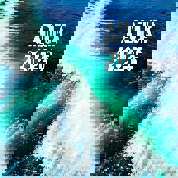 Nástěnný kalendář Aqua 2026