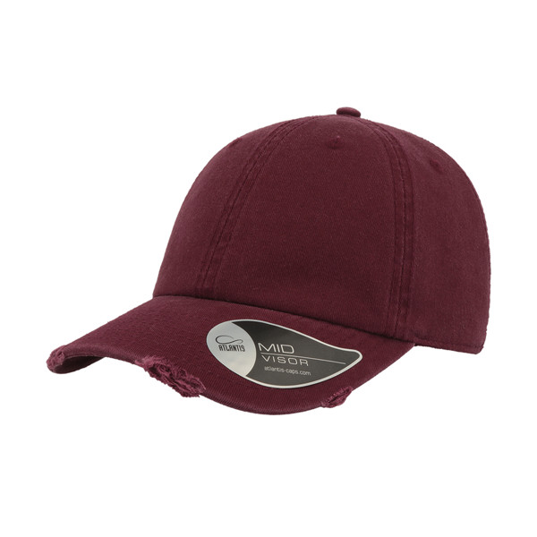 Dad Hat Destroyed - Bordeaux