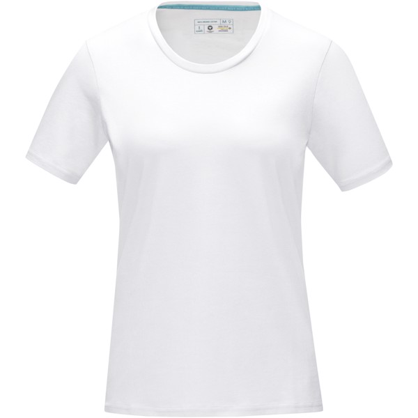T-shirt Azurite bio manches courtes femme - Blanc / XL