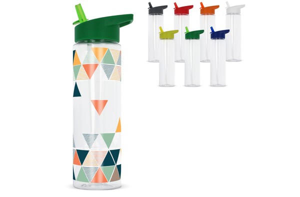 Water bottle Avery R-PET 600ml - White