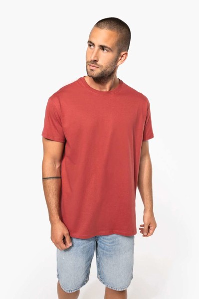 Organic 190Ic Crew Neck T-Shirt - Light Royal Blue / XL