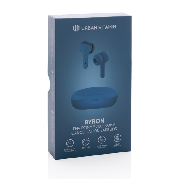 Ecouteurs sans fil ENC Urban Vitamin Byron - Bleu