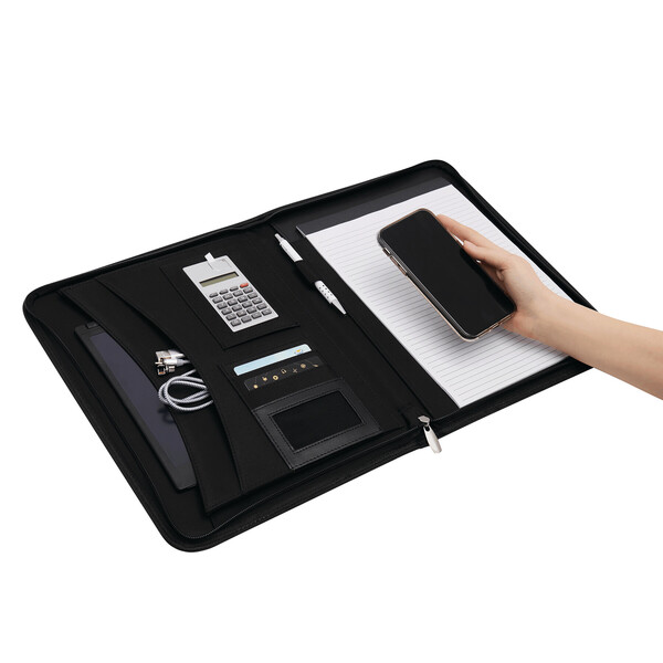 Portfolio in DIN A4 format with calculator NOBLESSE ZIP