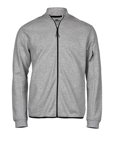Athletic Full Zip Sweat - Black / S