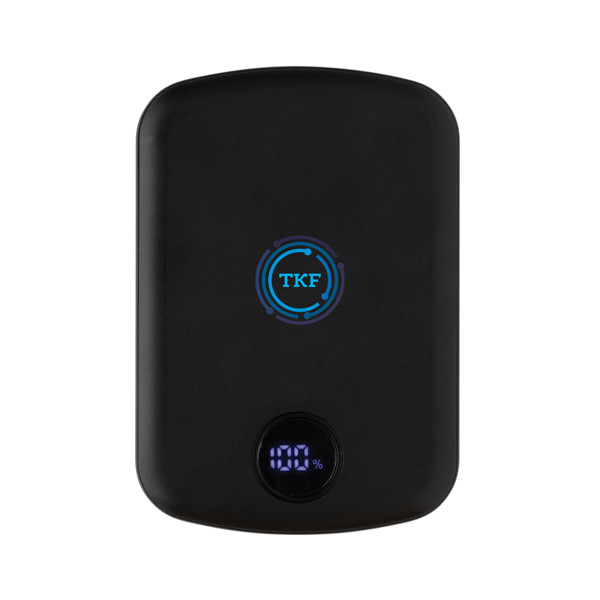 MagBoost RCS recycled plastic 5000 mah magnetic powerbank - Black