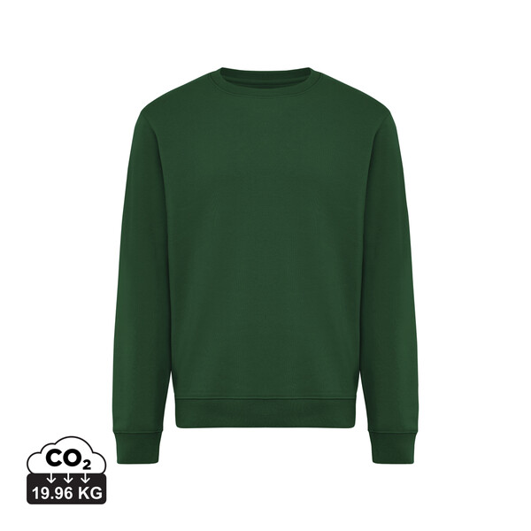 Mikina IQONIQ Torla z recyklované bavlny - Forest Green / S