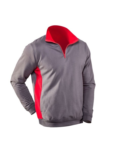 Egadi - Dark Grey / Red / XL