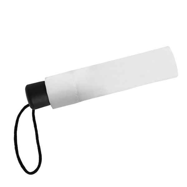FALCONETTI - Parapluie pliant - Manuel -  90 cm - Blanc