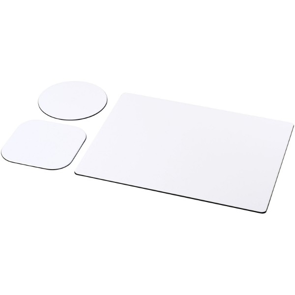 Brite-Mat® Mauspad- und Untersetzer-Set 1